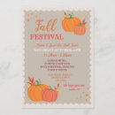 Search for fall festival invitations Pumpkin