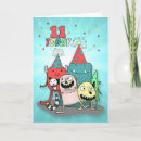 Search for funny 11th birthday cards Cartoon