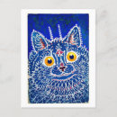 Search for louis wain postcards Blue