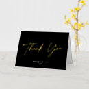 Search for gold wedding thank you cards Modern