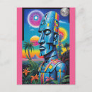 Search for easter postcards Moai