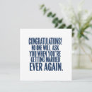 Search for married and merry holiday wedding announcement cards Bride and groom