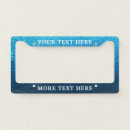 Search for glitter license plates Girly