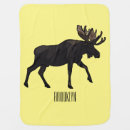 Search for moose baby blankets Elk