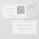 Search for rsvp enclosure cards Dusty blue
