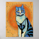 Search for cat mosaic art Kitty