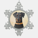 Search for doberman ornaments Dobie