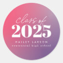 Search for class of 2024 stickers Pink