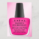 Search for pedicure party invitations Makeup