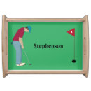 Search for golfer serving trays Putt
