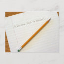 Search for welcome to school postcards Pencil