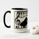 Search for piano mugs Elegant