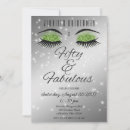 Search for makeup birthday invitations Modern