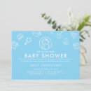 Search for non baby shower invitations Blue