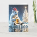 Search for polar bear christmas cards Stars