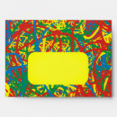 Search for multi colored envelopes Colorful