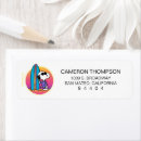 Search for return address labels Woodstock