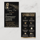 Search for spray tan business cards Aftercare