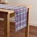 Search for blue plaid table runners Check