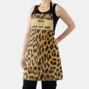 Search for leopard print aprons Pattern