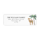 Search for palm trees return address labels Baby shower