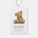 Search for teddy bear gift tags Baby shower