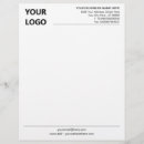 Search for black and white letterhead Company