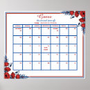 Search for floral calendars Birthday