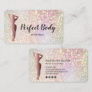 Search for body sculpting business cards Fitness