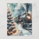 Search for train postcards Winter