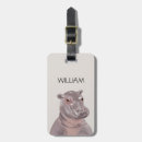 Search for hippo luggage tags Cute