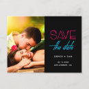 Search for neon save the dates Vintage