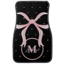 Search for cute car floor mats Bow