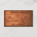 Search for engraved business cards Leather