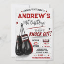 Search for boxing glove invitations For kids