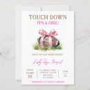 Search for all american party invitations Touchdown