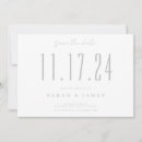 Search for non photo wedding save the dates Chic