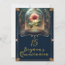 Search for enchanted rose invitations Princess