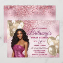 Search for metallic invitations Girly