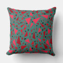 Search for turquoise and red pillows Retro