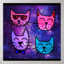 Search for space cat posters Feline