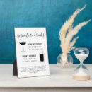 Search for signature cocktails Black and white