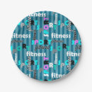 Search for fitness paper plates Sport