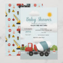 Search for construction baby shower invitations Modern