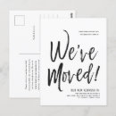 Search for we have moved postcards We're moving