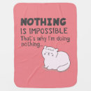 Search for funny baby blankets Kitty