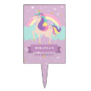 Search for unicorn cake toppers Magical