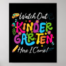 Search for back to school posters Kindergarten