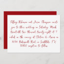 Search for crimson red wedding invitations Minimalist