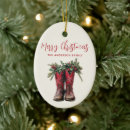 Search for cowboy ornaments Merry christmas